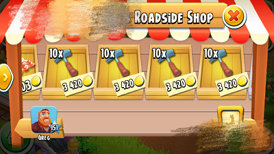 Quickly Upgrade Hay Day Town Hall by  Roadside Shop.PNG