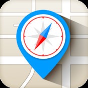 地图- 附有离线视图、方向、街景视图、地点、